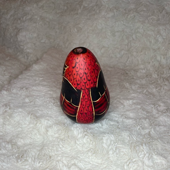Small Peruvian Hand painted Owl Gourd - Picture 5 of 8